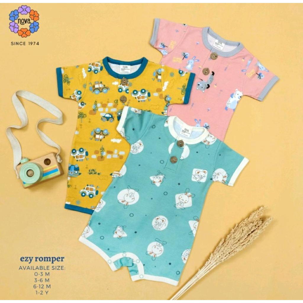 NOVA SETELAN BAYI EZY PLAYGROUND SERIES / SETELAN BAYI / BAJU BAYI DAN ANAK