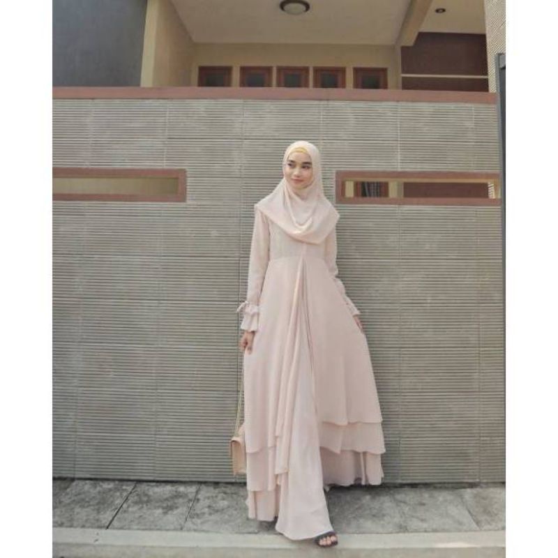 Preloved Hamida Dress Ori By Dnk hijab