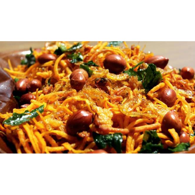 

Serundeng Ubi Balado Pedas Manis