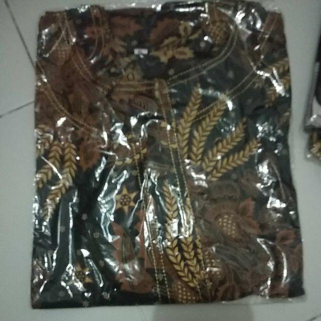Keluarga Batik Couple Sarombit Seragaman Kondangan Tanah Abang Wanita Murah Princess Azkana Sogan