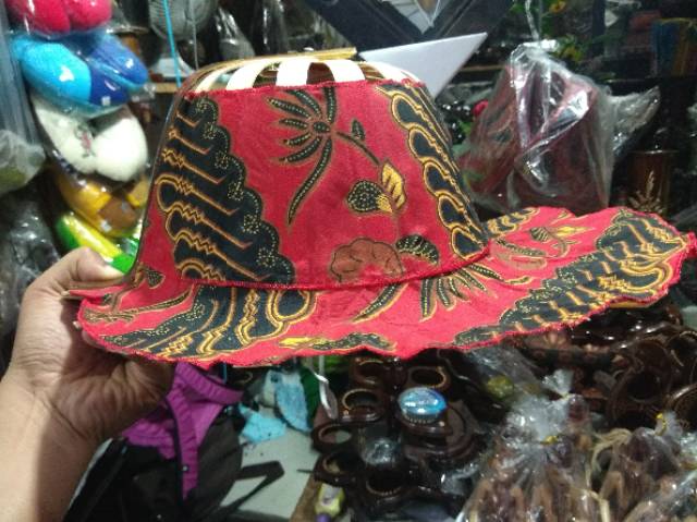 TERMURAH! TOPI BATIK UNIK DARI KIPAS BATIK - SOUVENIR CANTIK KHAS JOGJA BEST SELLER READY STOCK