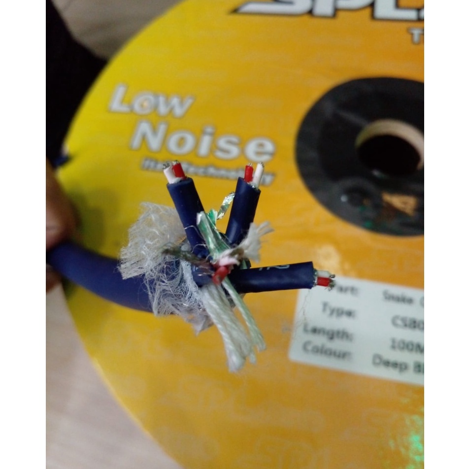 KABEL SNAKE 4CH SPL AUDIO CSB04 kabel snake 4 ch 4 channel CSB 04