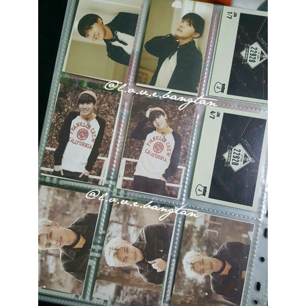 BTS 2nd muster 22920 & hyyh on stage mpc mini photocard || JHOPE RM