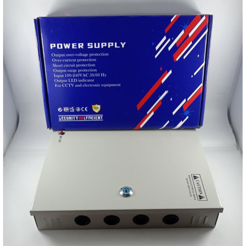 POWER SUPPLY 30 A BOX FOR CCTV