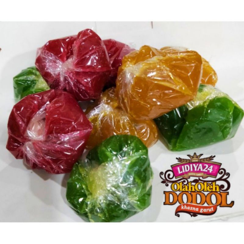 Dodol garut / Dodol buah manis asem manja 3 rasa / Dodol manisan buah 500gram 3 rasa