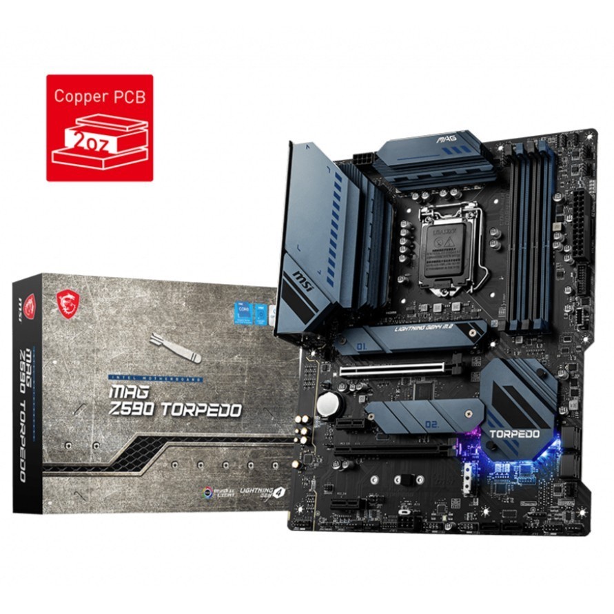 MSI MAG Z590 TORPEDO INTEL LGA1200 MOTHERBOARD