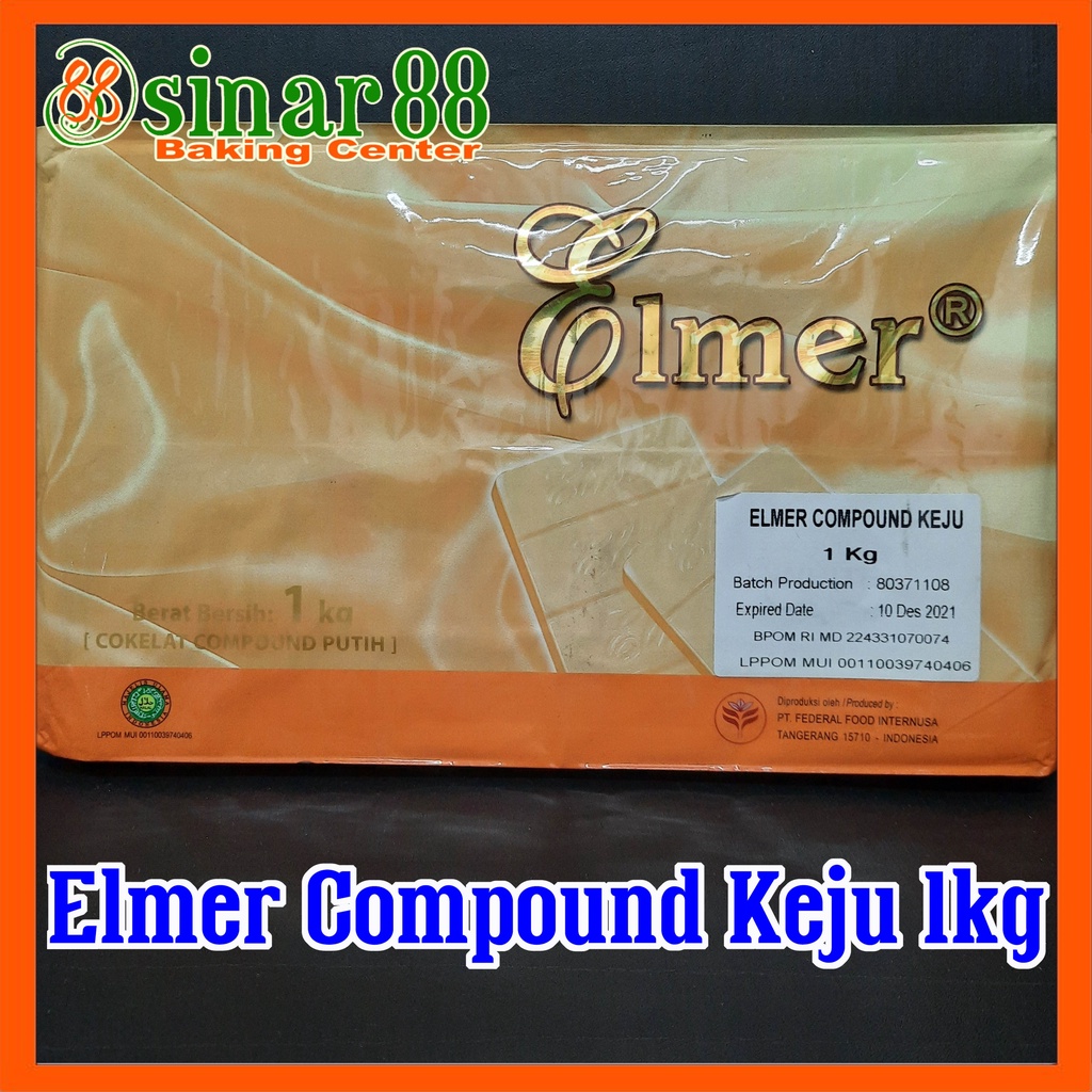 

Elmer Compound Cheese/Keju 1kg