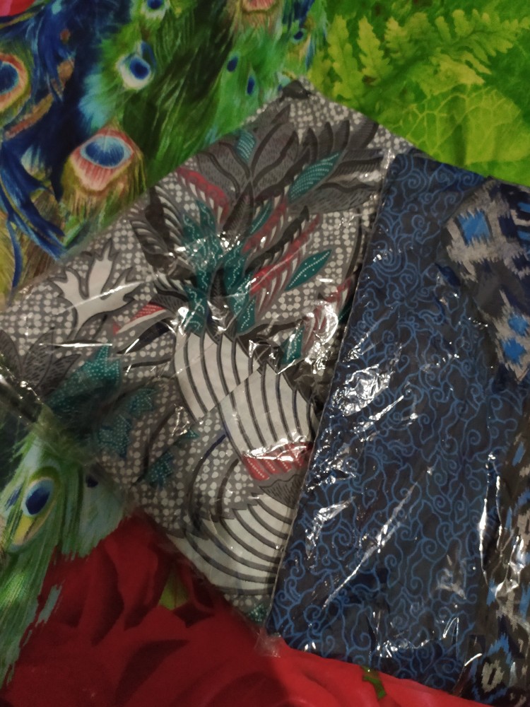 Bswart Batik Hrb026 Kenongo Padi Pekalongan M L Xl Batik Pria Murah Modern Grosir