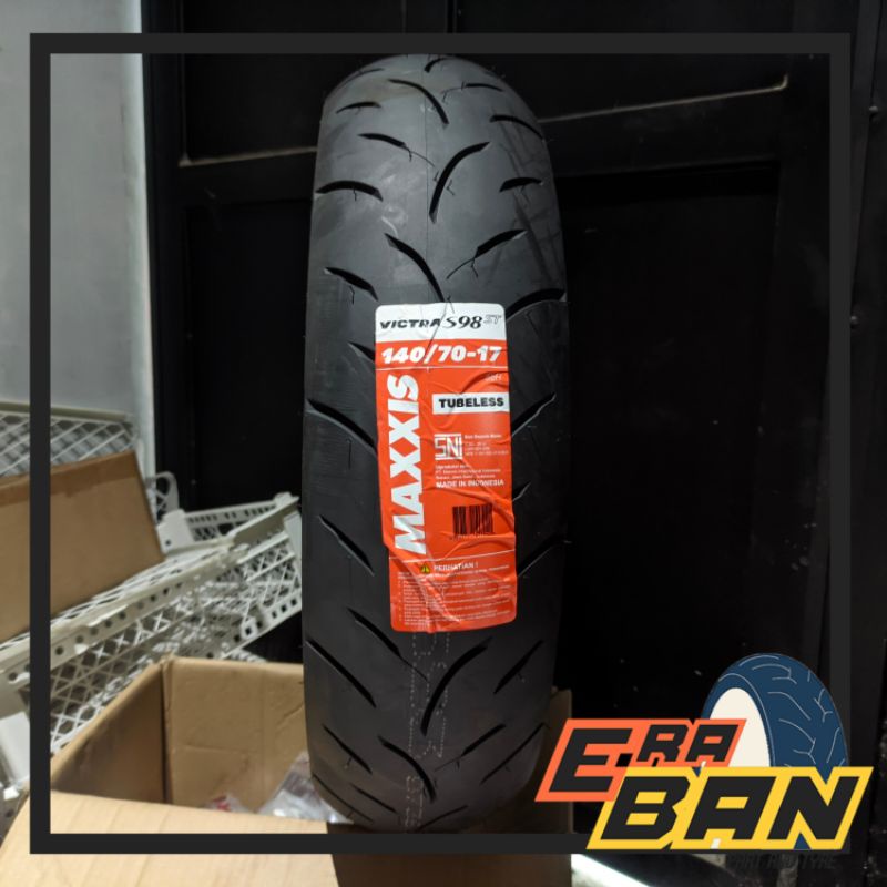 BAN MAXXIS VICTRA 140 70 RING 17 TUBELESS R15 CBR GSX