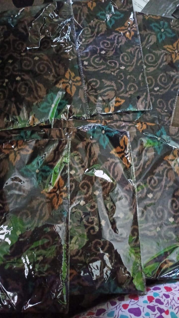 Kemeja Batik Pria Lengan Pendek Songket Full Varian Motif