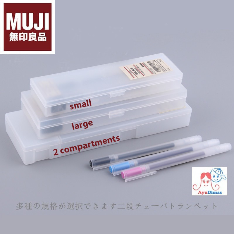 

Muji - PP Pencil / Pen Case - Kotak / Tempat Pensil