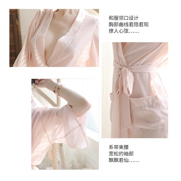 Miss H ~ 178 Kimono Lingerie Baju Tidur Kimono Wanita Import Bahan Adem