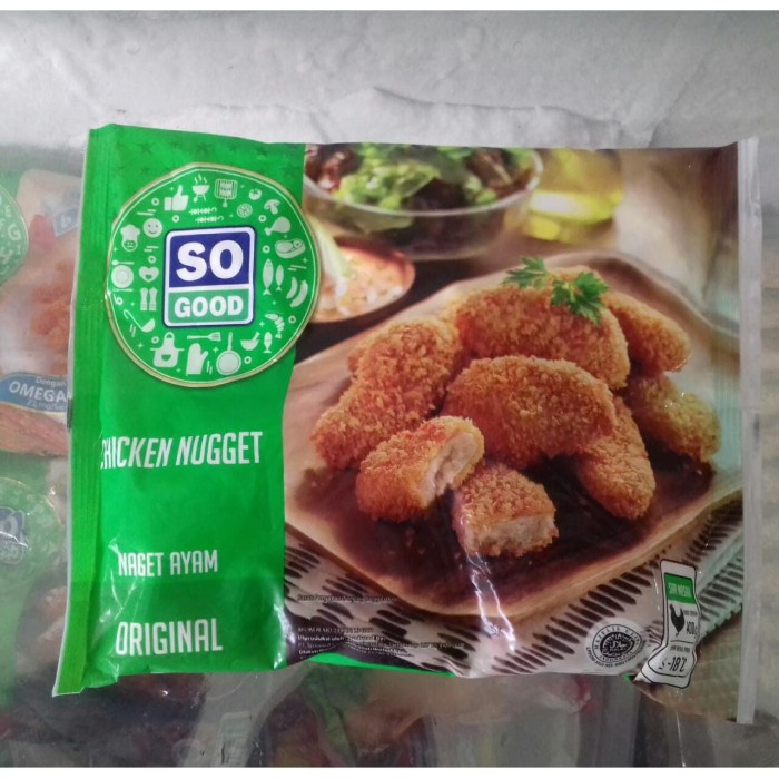 

So good chicken nugget original 400 gr