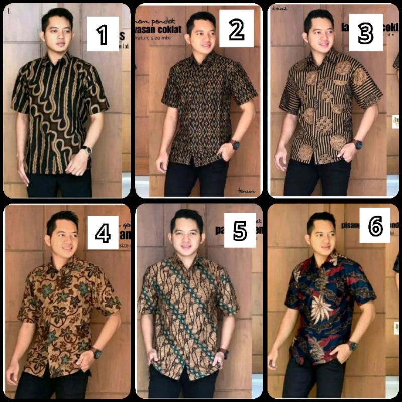 BAJU BATIK PRIA SOLO