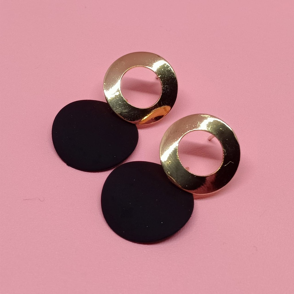 Anting Bohemian - Anting Tusuk Bulat Korea