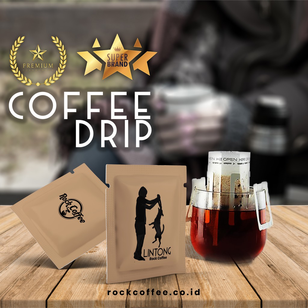 

5 KOPI DRIP / DRIP COFFEE / TRAVEL COFFEE FILTER Lintong
