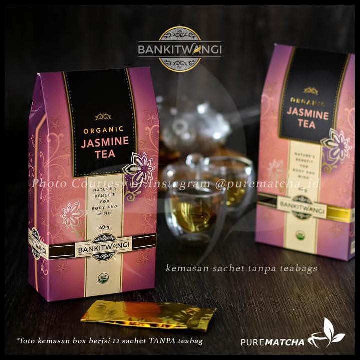 

Bangkit Wangi Premium Jasmine Tea Organic Teh Melati Organik Sachet 5G