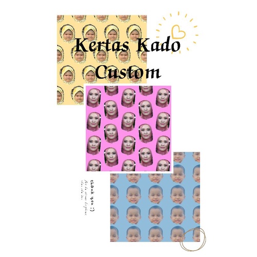 

Kertas Kado Custom Termurah