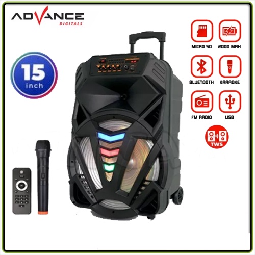 Speaker Meeting Bluetooth Advance K1501/1201 New 15 Inch