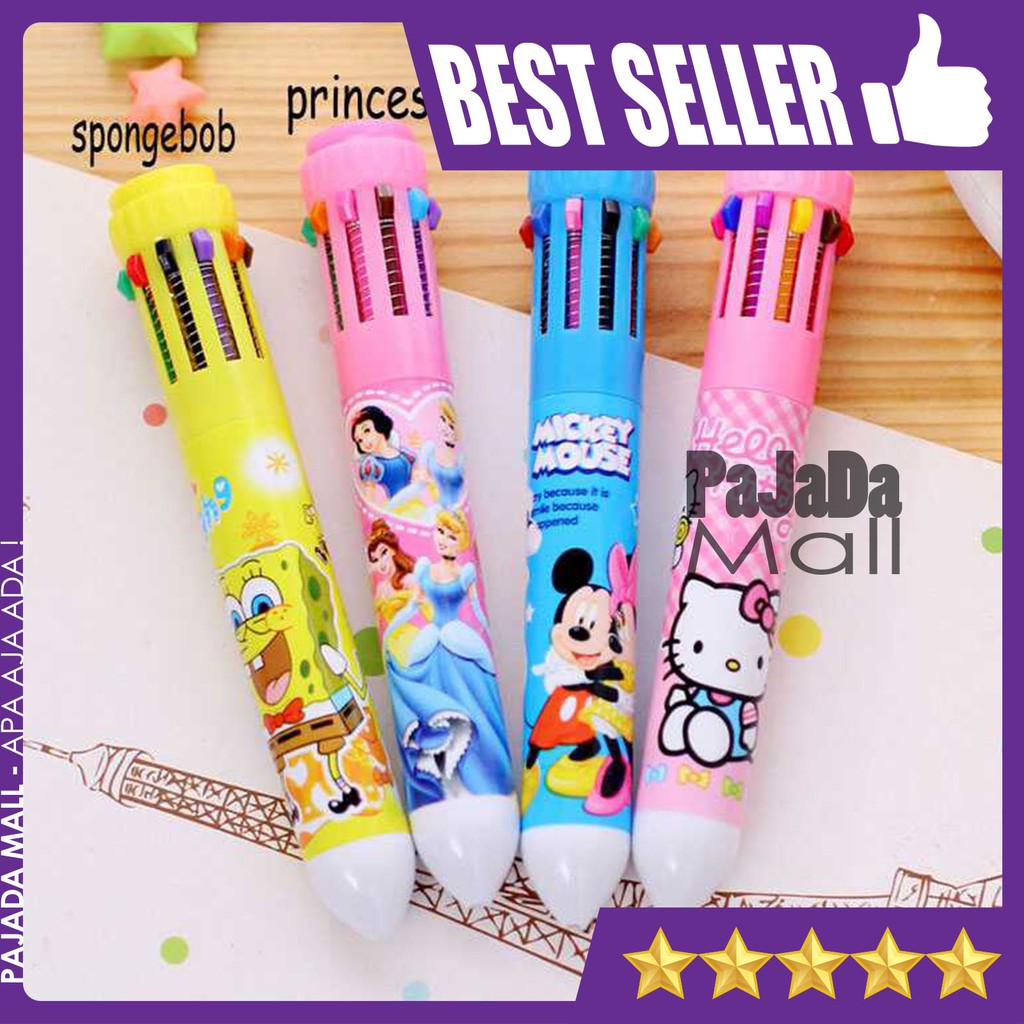 

Pena Ballpoint Multi Warna 10 in 1