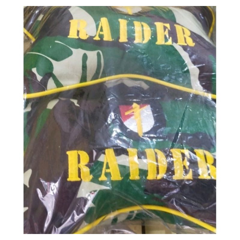 Bantal mobil loreng lengkap-motif TNI AD