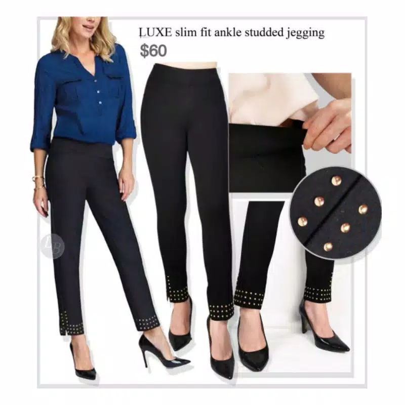 LUXE SLIM FIT ANKLE PANT LEGGING