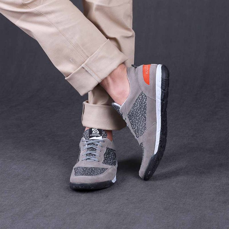 AUTHENTIC Sepatu Kasual Pria/Cowok KZTR | Sepatu Kerja Kuliah Sekolah Laki Laki Gaya Sporty Sepatu Sneakers Kerja Modern Pria Jon Crtr Neacl Original - Sepatu Kulit Pria Sintetis