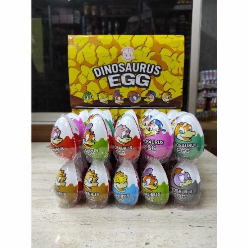 

Coklat Cokelat Dinosaurus Egg Dino Egg Coklat Telur Dinosaurus isi 30pcs