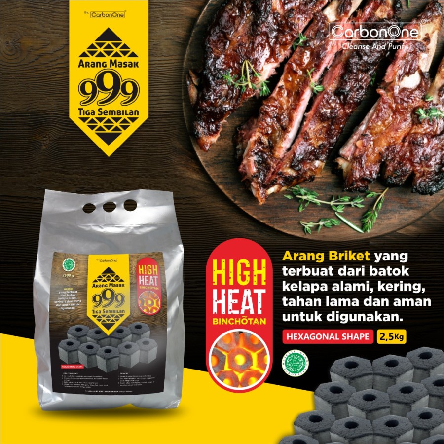 Arang BBQ High Heat | Arang Hexa