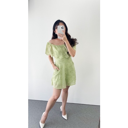 JUMPSUIT SABRINA IMPORT WANITA TERUSAN MX526