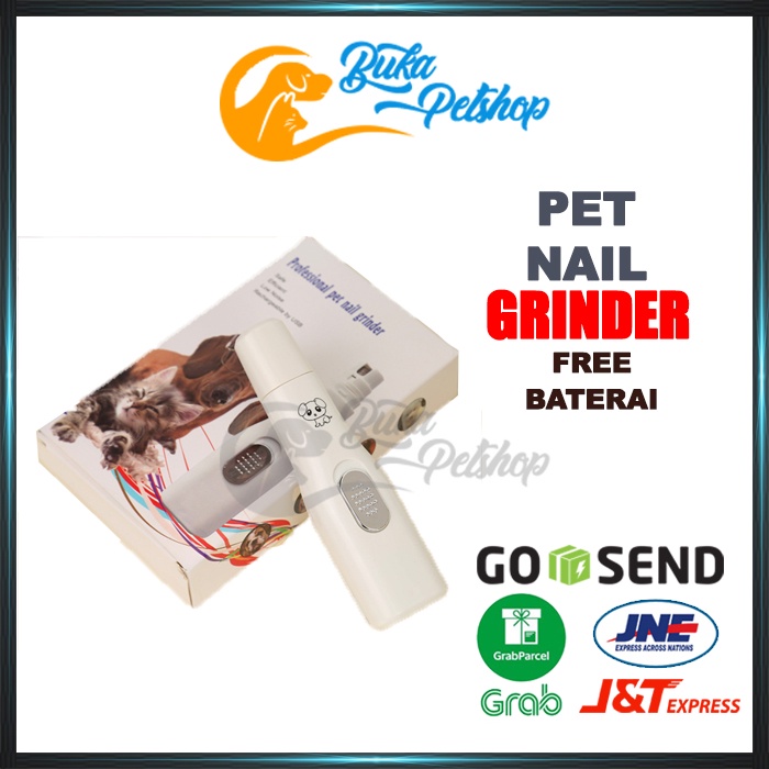 Gunting Kuku Kucing Anjing PET NAIL GRINDER ELECTRIC