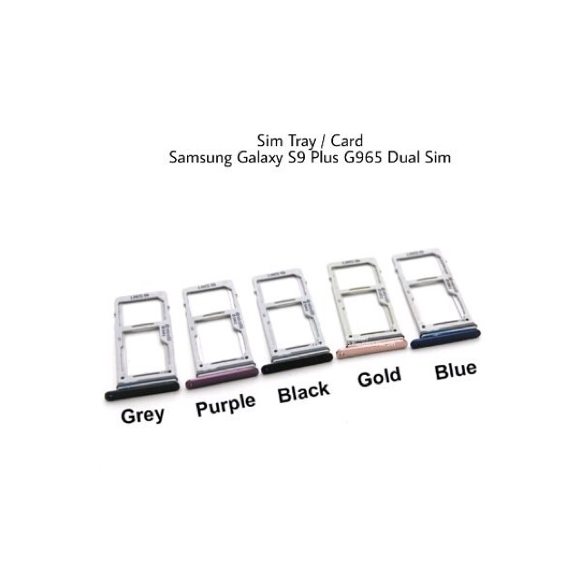 SIMTRAY SIMCARD SAMSUNG S9 PLUS G965 DUAL SIM