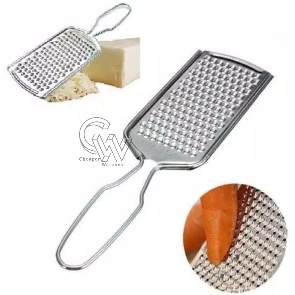 Cheaper-Parutan Keju Kentang Coklat Buah Grater Cheese Alat Dapur Parut Stainless Serbaguna