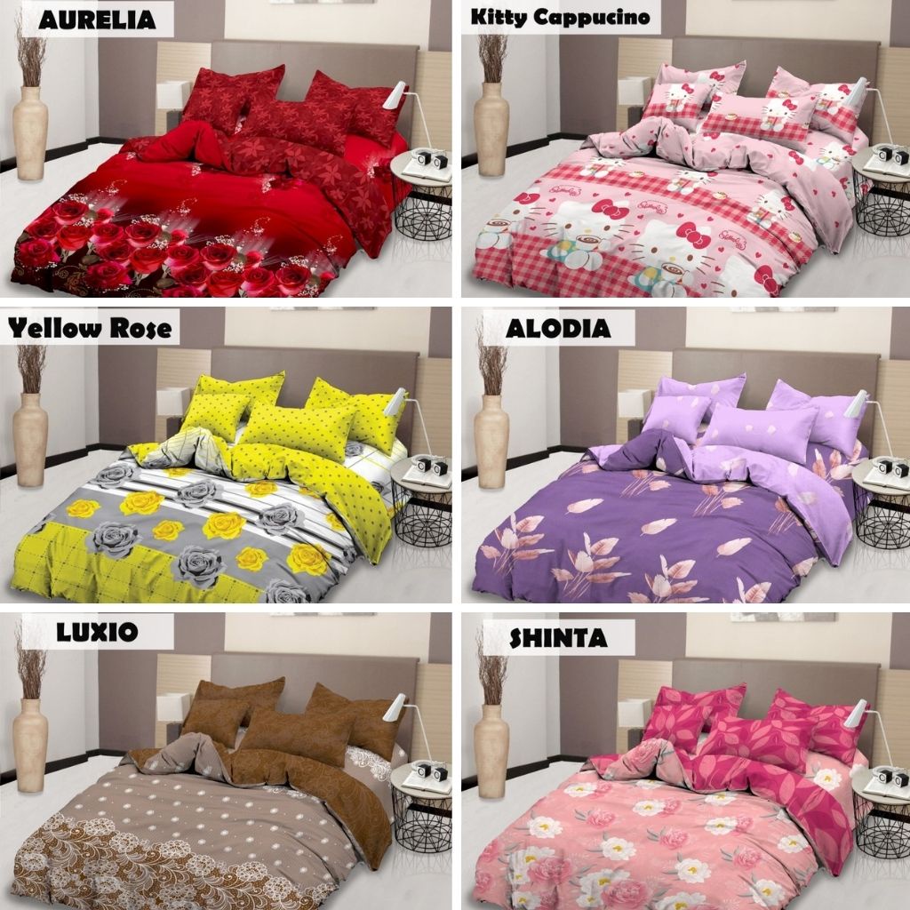 Bedcover Lady Rose King Size Flat