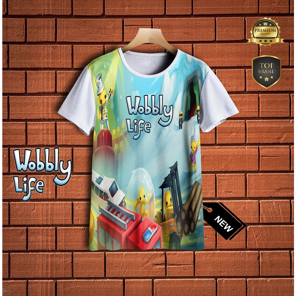 Kaos Anak Game Wobbly Life V1