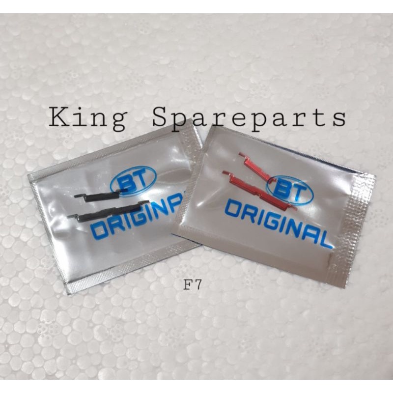 PERNIK RUBBER TOMBOL LUAR ON OF OFF VOLUME OPPO F7 F7 PRO
