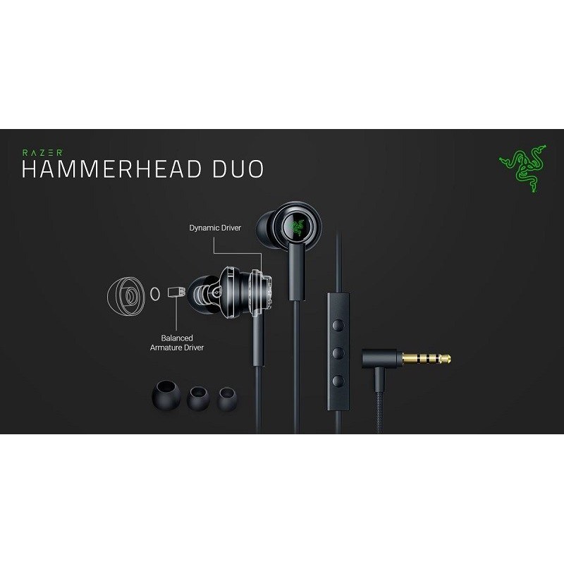 Razer Hammerhead Duo Earphone In Ear Gaming Headset