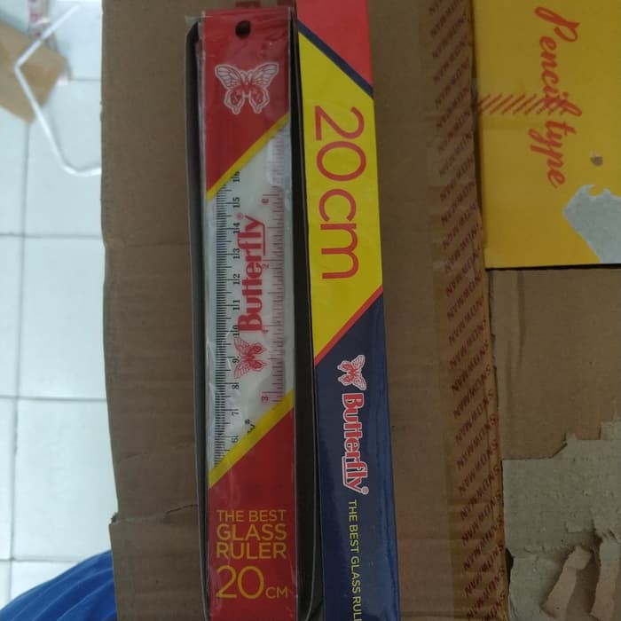 

Penggaris Butterfly 20 cm