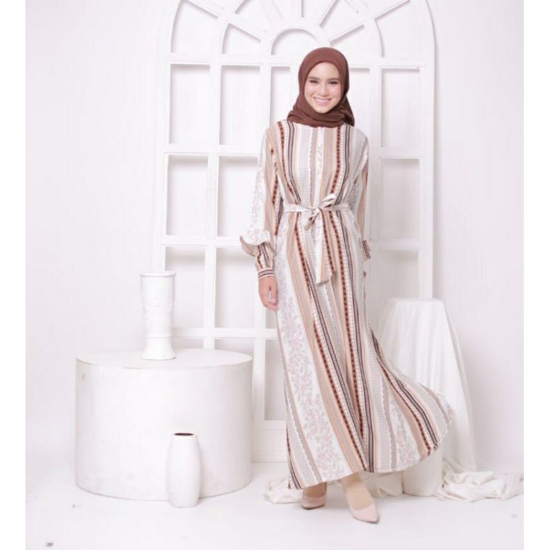 GAMIS SAKURA COKLAT