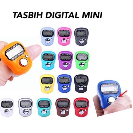 tasbih digital led alat hitung tasbih