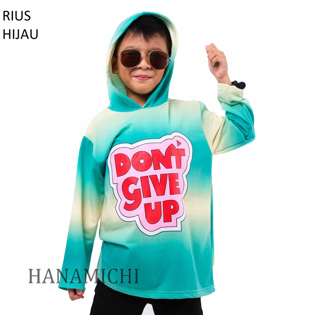 Hanamichi RIUS Hoodie Anak Sablon Lengan Panjang