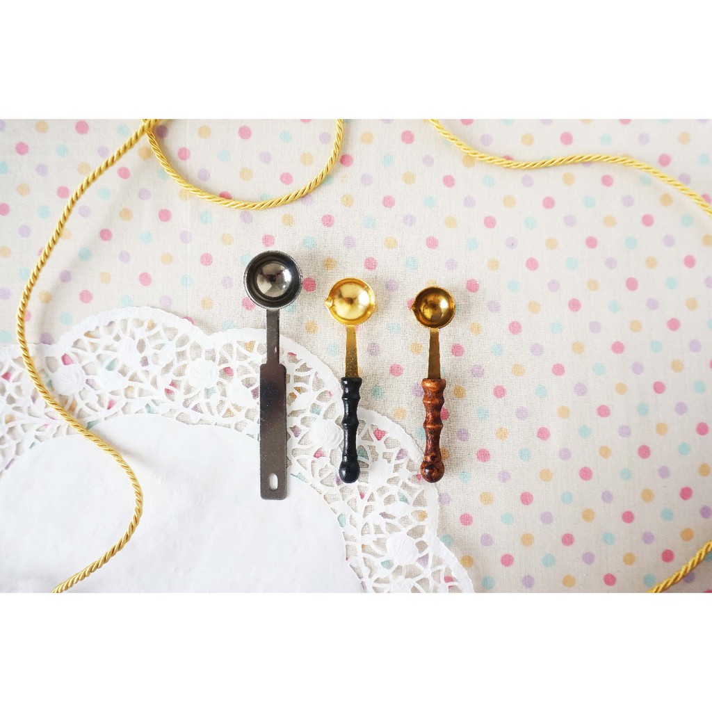 

Wax Spoon 2cm - Sendok Cairan Stempel Lilin - Seal Wax Stamp