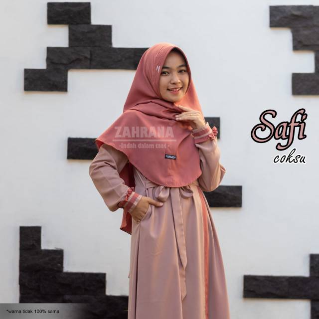 GAMIS SET SAFI KOLEKSI TERBARU DARI ZAHRANA