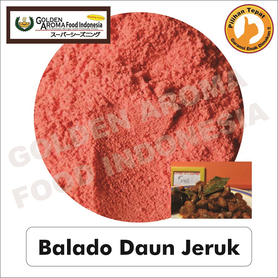 

Bubuk Tabur Rasa Balado Daun Jeruk 1Kg Bumbu Masak Serbaguna Enak Murah Halal 1 Kg Seasoning Powder