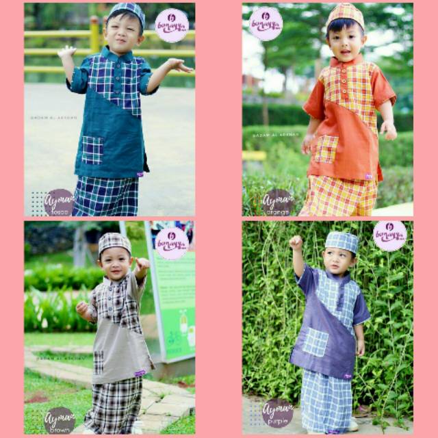 Koko Anak / Koko Ayman Purple / Koko Ayman by Bunayya Kids