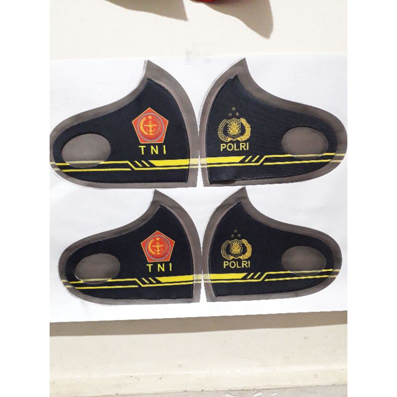 masker scuba motif TNI POLRI
