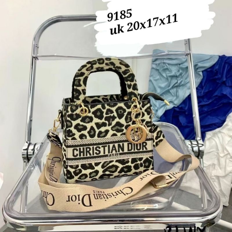 Tas DR lady leopard import uk 20x17x11 / tas Cdr leopard import