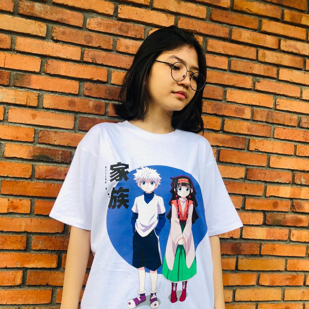 Tshirt Killua x Alluka Anime Manga Hunter X Hunter Premium Unisex