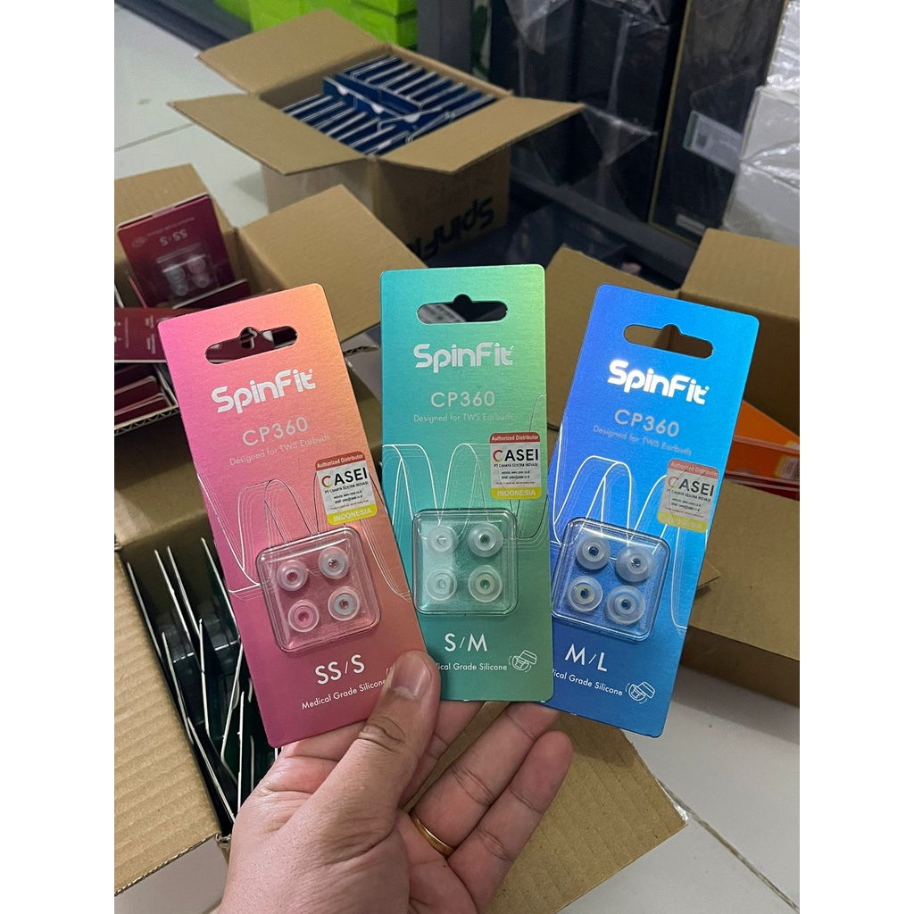 Spinfit Eartips Earpiece CP360 Special for TWS