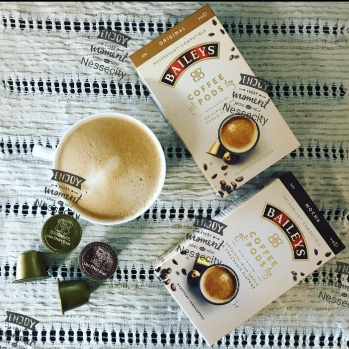 

NEW Nespresso Baileys Mocha Capsule by Podista (Kopi Capsules isi 10x5g)